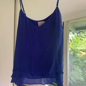 Blue Parker top
